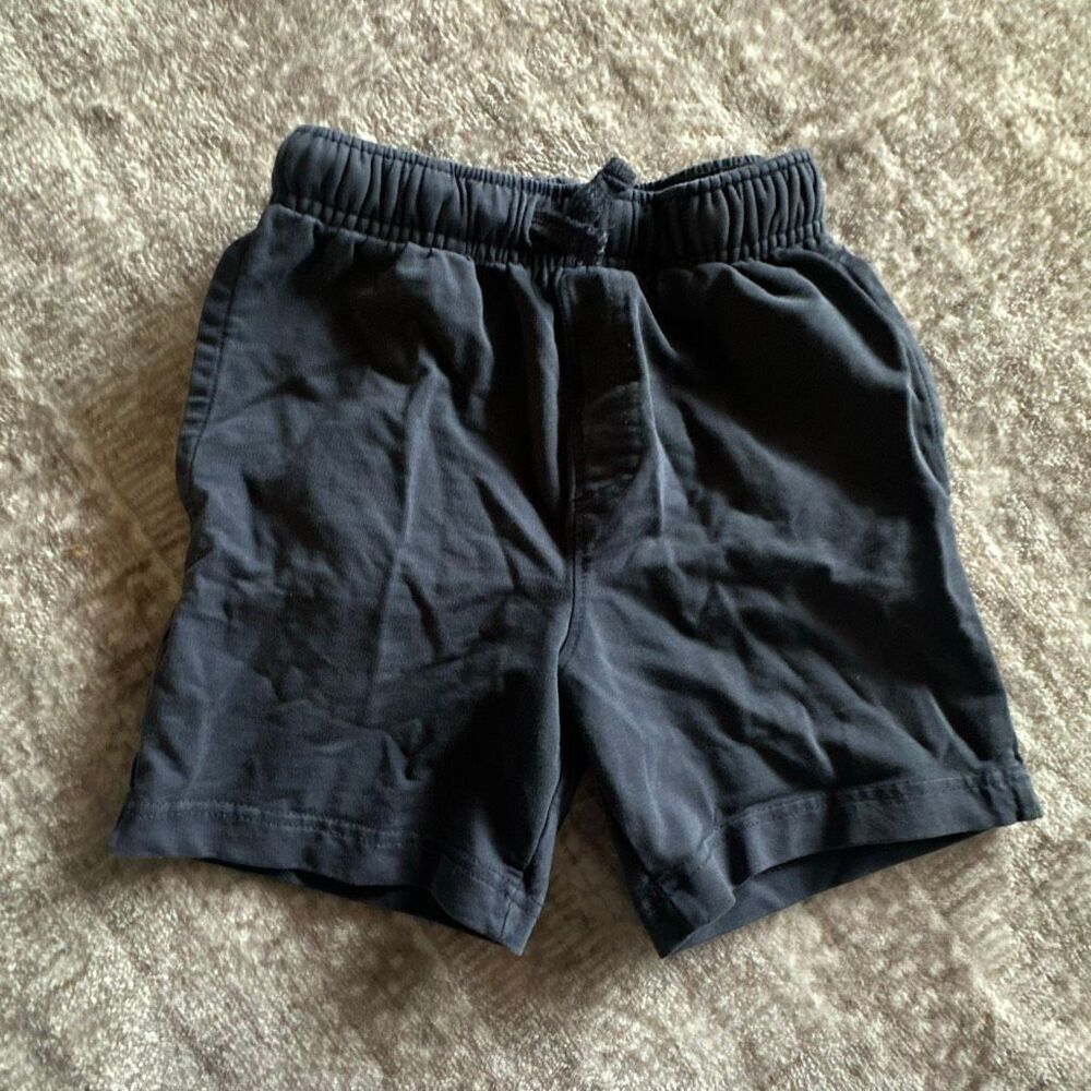 C&C California size 5-6 blue/ gray boys pull up shorts